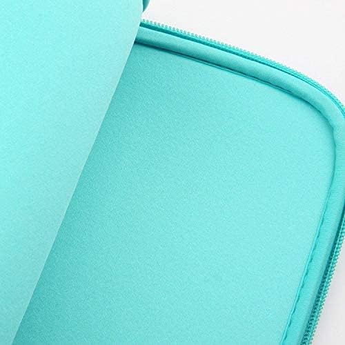 15.6 Inch Laptop Sleeve Computer Case Bag Cover Compatible for All 15-15.6 inch Laptop Apple 15.4" MacBook Pro or with Retina 2015 and Before Microsoft Surface Book 2 Hp Dell etc(Turquoise)