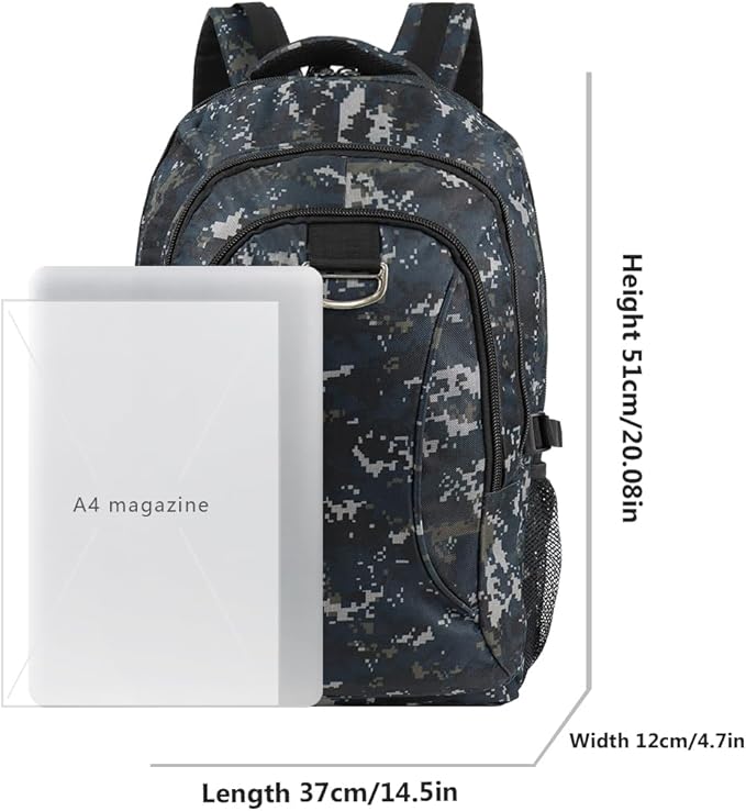 Navy Travel Backpack,Travel Laptop Backpack,Backpack Airline Approved Business Work Bag for Man Women