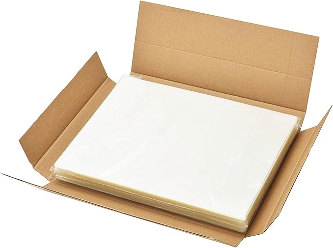 1000 PackThermal Laminating Pouches, 9 x 11.5 Inches, 3 Mil Thick Clear Laminating Sheets