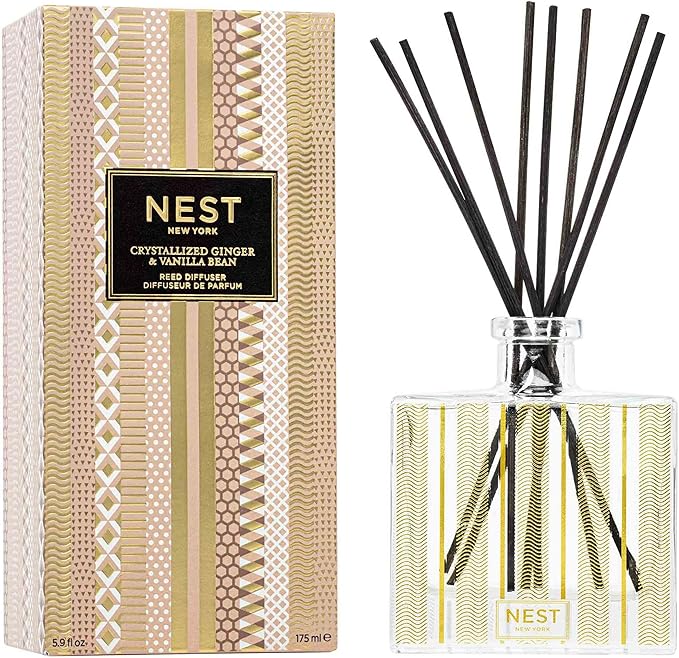 NEST Fragrances Crystallized Ginger & Vanilla Bean Reed Diffuser