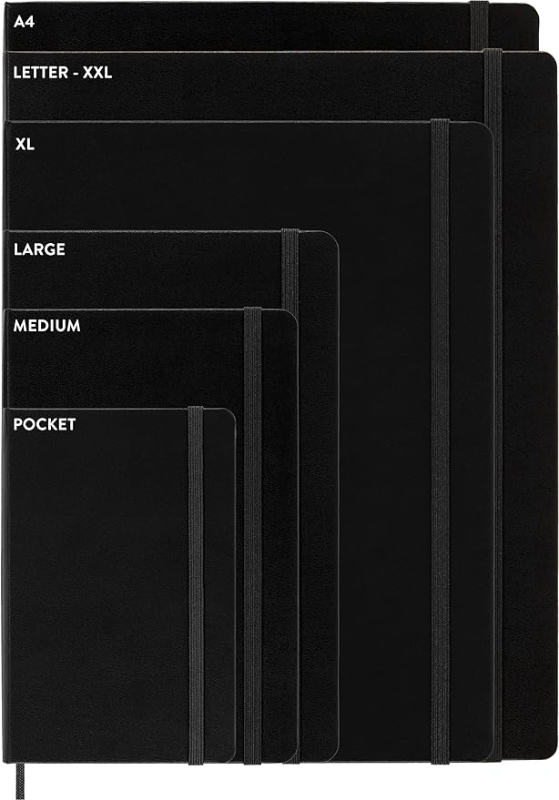 Moleskine Classic 18 Month 2023-2024 Weekly Planner, Soft Cover, Pocket (3.5" x 5.5"), Black
