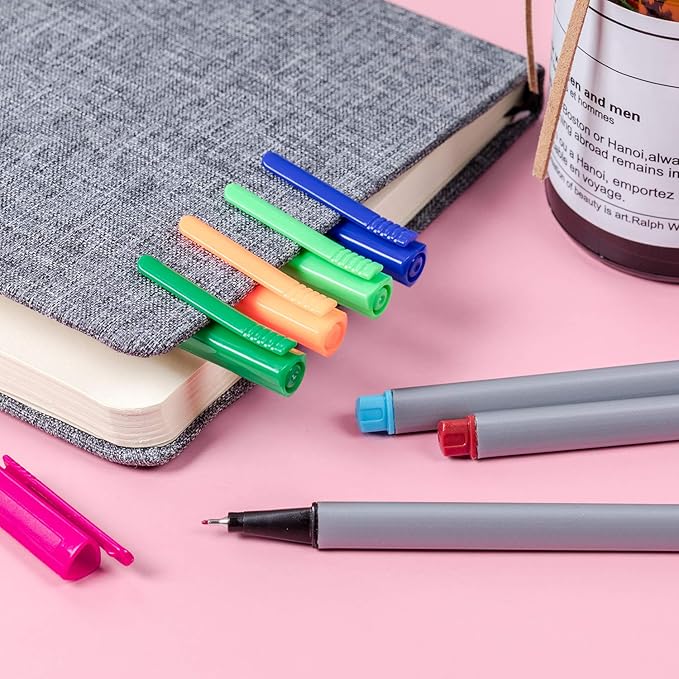 Mr. Pen- Fineliner Pens, 12 Pack, Pens Fine Point, Colored Pens, Bible Journaling Pens, Journals Supplies, School Supplies, Pen Set, Art Pens, Writing Pens, Fine Tip Markers