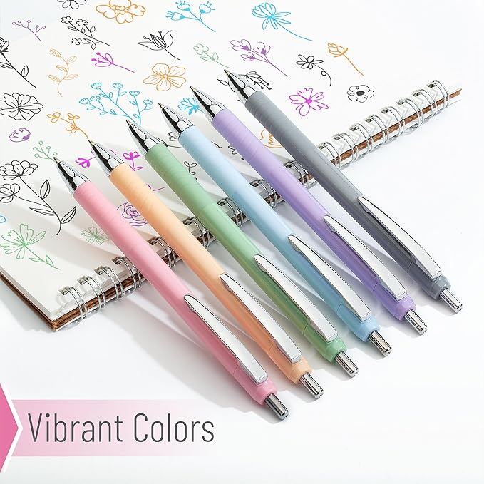Mr. Pen- Bible Pens, 6 Pack, Assorted Color Pens, Bible Pens No Bleed Through, Bible Journaling Pens No Bleed Pens, Bible Journaling Supplies, No Bleed Bible Pens, Aesthetic Pens, Bible Pen