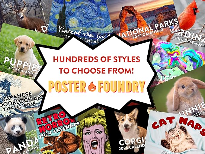 National Parks Calendar 2025 National Park Gifts Monthly Wall Calender Nature 12 Month | American Made In The USA