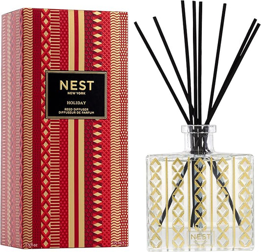 NEST Fragrances Reed Diffuser- Holiday , 5.9 fl oz